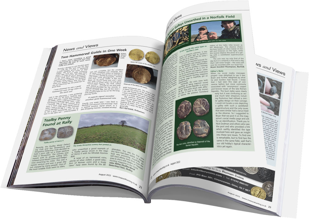Britain's Best Selling Metal Detecting Magazine