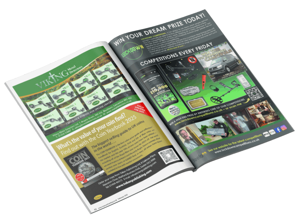 Advertise in a metal detecting magazine